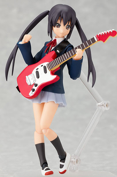 Azusa Nakano : figma High Quality Figure (with Guitar !)