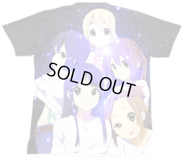 Photo2: Yui & K-ON!  Full Graphic T-Shirt (Size M)