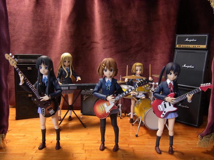 Photo2: K-ON! Figma Complete Set *Limited Stock